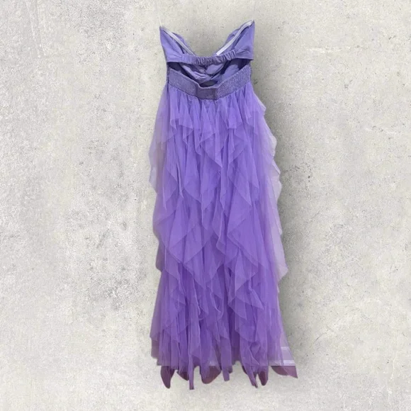 NWT hello molly in her fairytale tulle strapless maxi dress - Picture 9 of 10